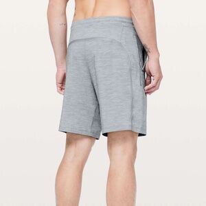 Lululemon Pace Breaker Short 9" Liner, Heather Allover Sea Salt Gray